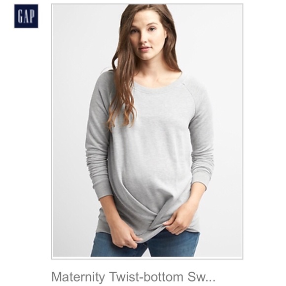gap maternity sweatshirt